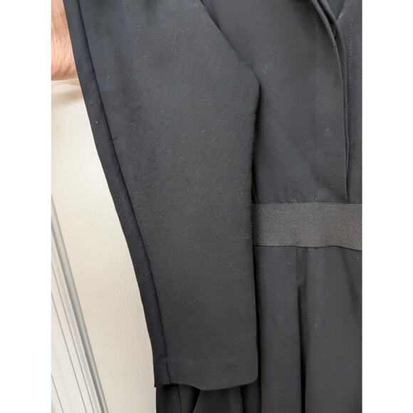 Theory Dress Size 4 Clemira Dark Academia Wednesday Addams Schoolgirl Goth - Picture 11 of 14